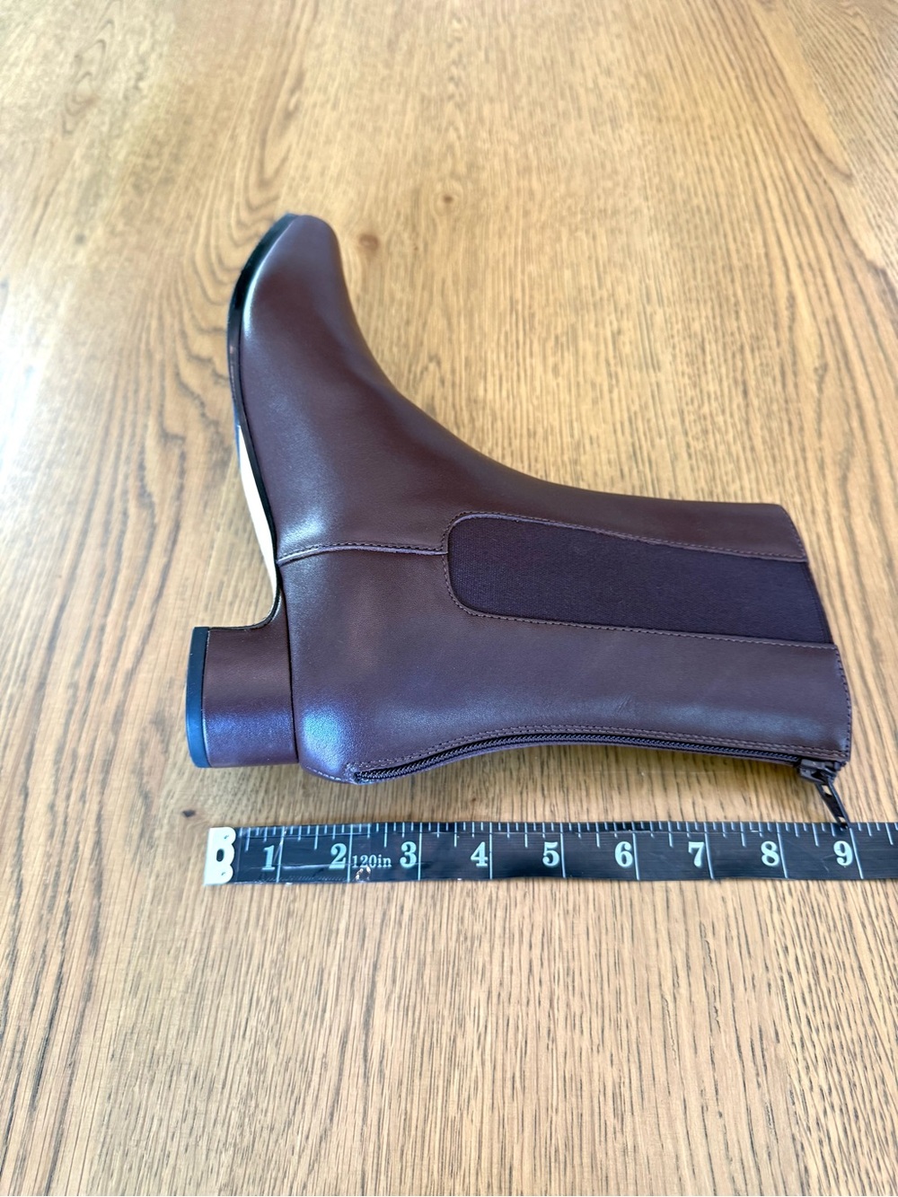 Quince Italian Leather Brown Chelsea Ankle Boots NIB Sz 7 - Picture 15 of 16